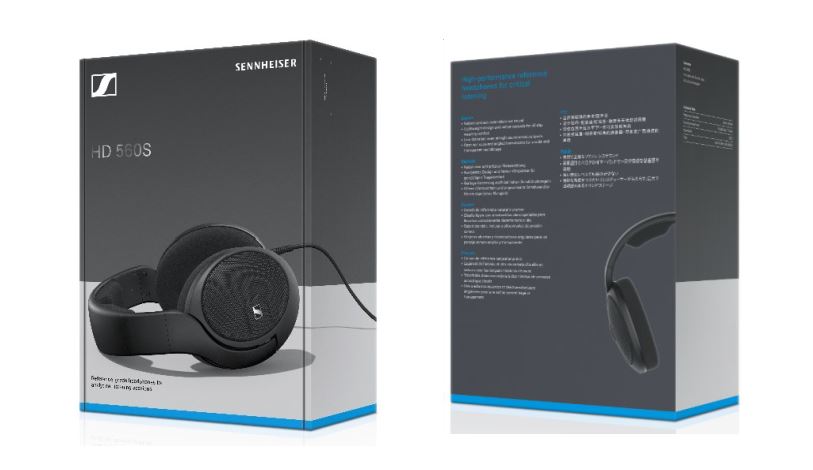 Купить наушники полноразмерные Sennheiser HD 560S Black по цене от ...